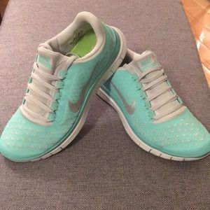 Tiffany Blue Nike Free Run